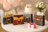 Nifty Nook Novelty Purse Gift Wrap Bags for Parties Weddings Birthdays pack of 8