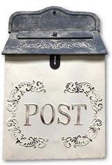 The Nifty Nook Vintage Style Post Box Nostalgic Charm Home Decor Farmhouse Design 15.9