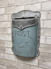 Vintage Style Post Box I Nostalgic Charm Home Décor I Farmhouse Design I 15.9