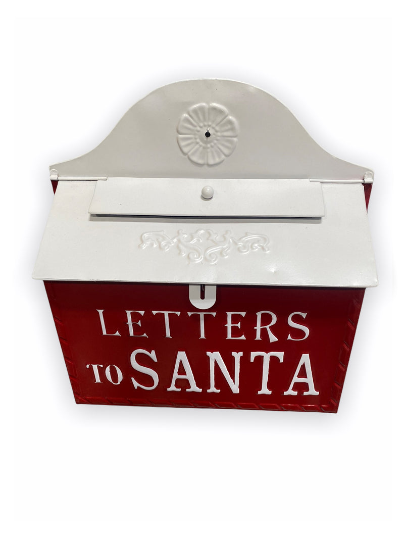 Letters to Santa  Post Box I Nostalgic Charm Home Décor Farmhouse Design